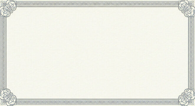 Certificate of Appreciation Border