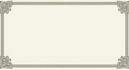 Certificate of Appreciation Border