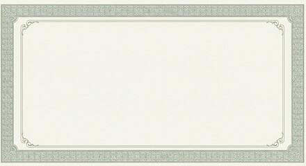 Certificate of Appreciation Border