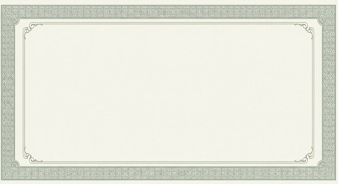 Certificate of Appreciation Border