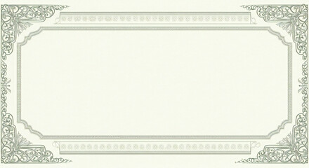 Certificate of Appreciation Border