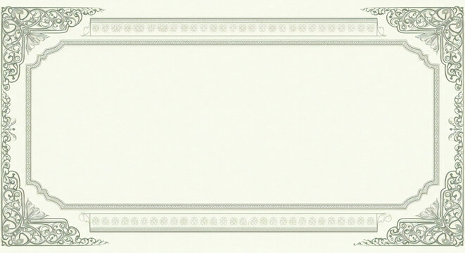 Certificate of Appreciation Border