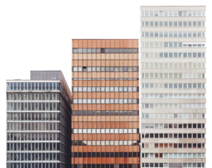 PNG Modern urban office building architecture