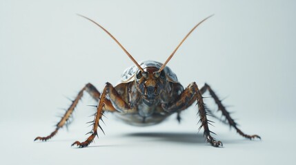 Fototapeta premium Close-up of a stylized cockroach
