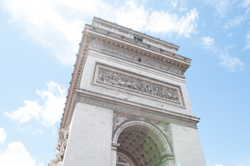 Obraz premium The big city of Paris