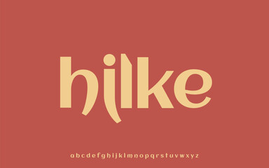 Unique Modern Organic Lowercase Font for Creative and Playful Designs
