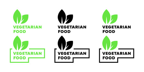 Vegan product labels. Healthy eating