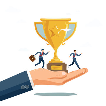 Fare carriera, impiegati premiati, competizione sul lavoro