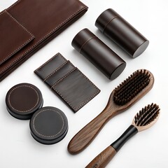 Wooden Brushes Set