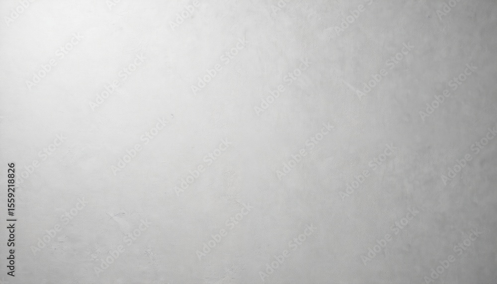 Poster Abstract light grey wall texture background. Concrete surface texture. Smooth, subtle, neutral backdrop for design projects, presentations. Versatile content.