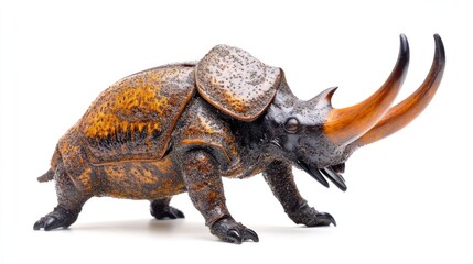 Fototapeta premium Model of an ancient creature