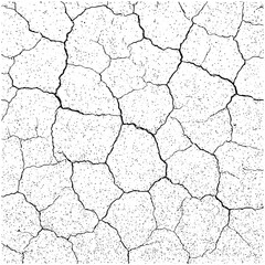 Cracked Grunge Earth Texture – Dry Soil Broken Surface Pattern