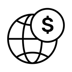 Digital Marketing Colored Outline icon