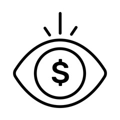 Digital Marketing Colored Outline icon