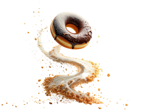 Eye of a woman close up isolated on white background with snake and wildlife elements