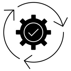Agile Cycle icon, Driving Innovation Through the Agile Cycle, Adaptive Progress Mastering the Agile Development Loop