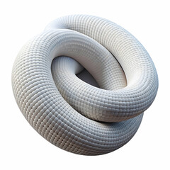 White fiber-style curved mesh for clean futuristic 3D renders and modern digital abstract minimal backgrounds

