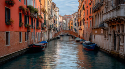 Canal in Venice.