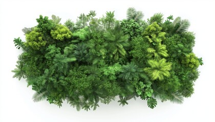 Obraz premium Mystical Biodiverse Rainforest: Exploring The Lush Foliage And Enigmatic Canopy Of Penang Hill On Earth Day