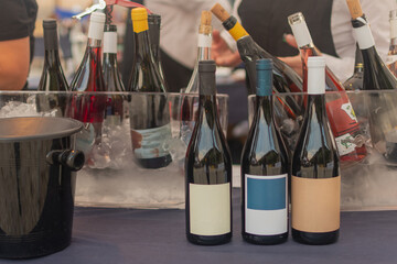 Degustazione di vini all'aperto