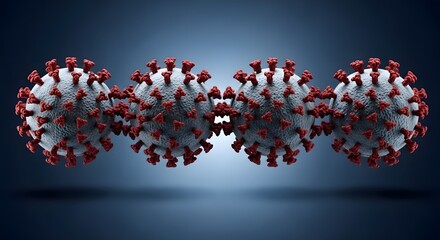 Colorful 3D render of a DNA strand with heart shapes, symbolizing love and celebration, perfect for a Valentine's Day design