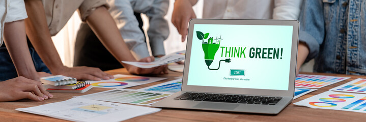 Green business transformation for brisk corporate business to thank green marketing strategy