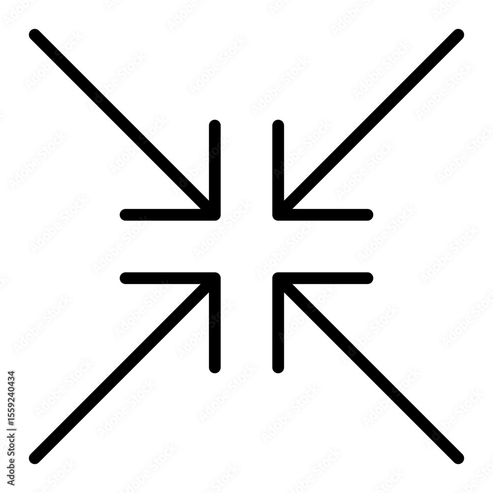 Poster scalability and flexibility concept icon