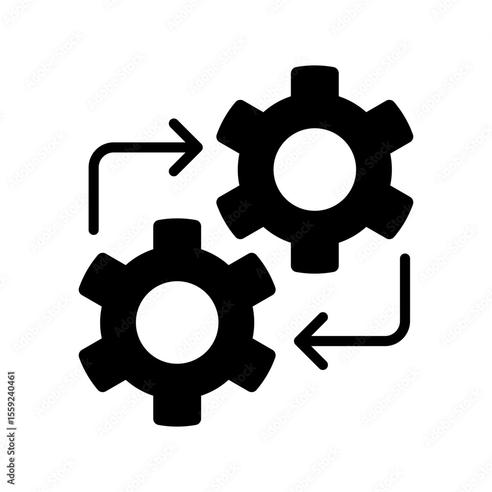 Poster scalability and flexibility concept icon