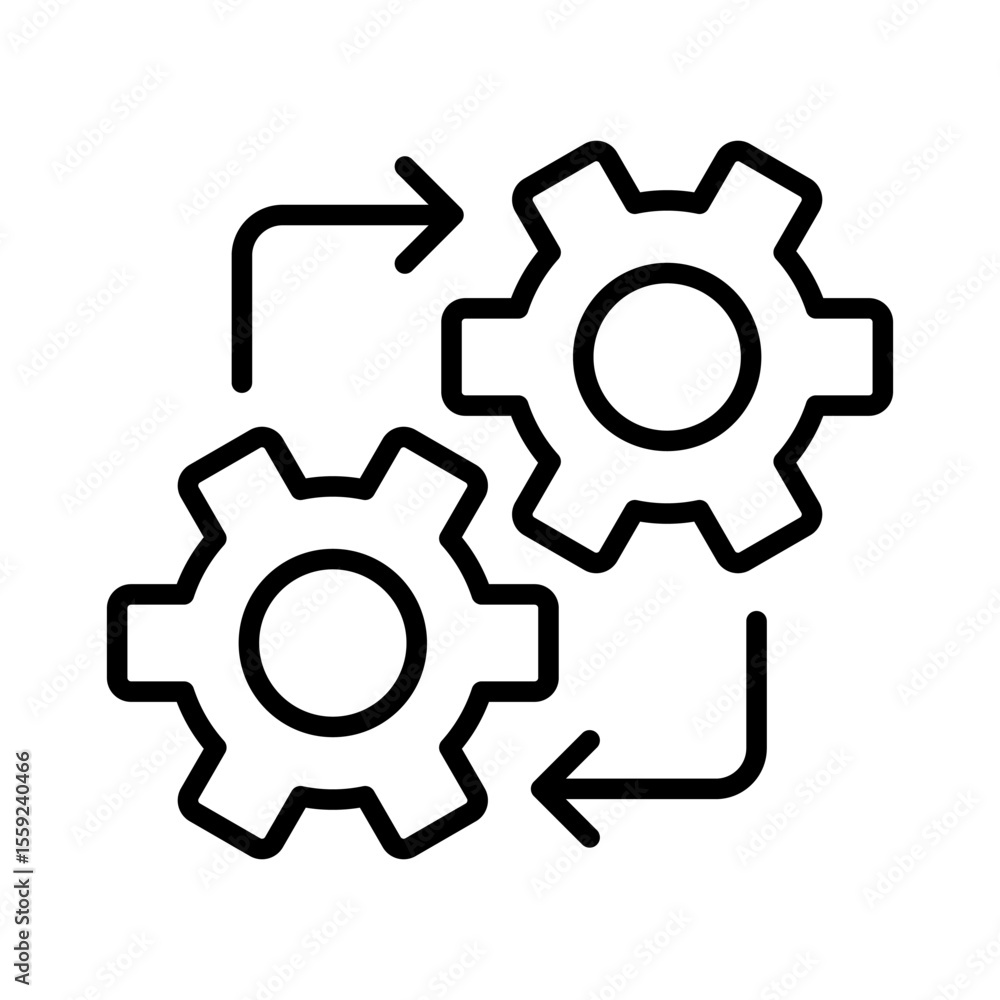 Poster scalability and flexibility concept icon