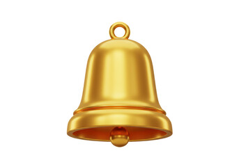 Isolated Golden Bell, Festive Sound