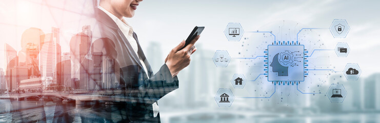 AI system integration connects AI, system, and integration across digital networks to enhance...