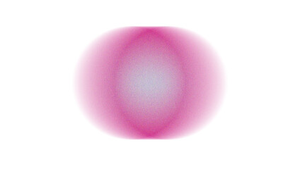 Obraz premium Soft blur pink and purple circular gradient shape on transparent background. Abstract dreamy sphere design PNG element.