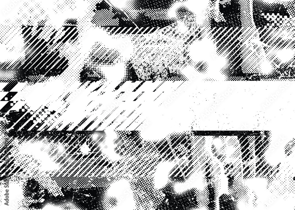 Poster grunge urban background. vector. textured banner . futuristic digital background. grungy effect . ab