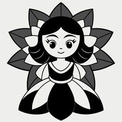 vector illustration of a dancing couple