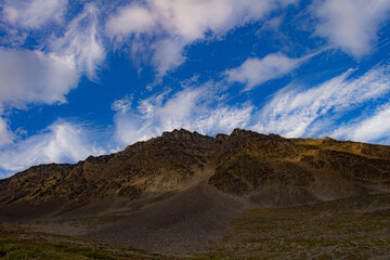 Cielo y montaña