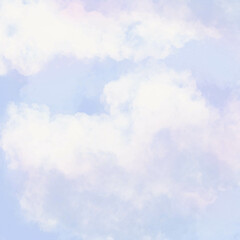 clouds sky soft colors background
