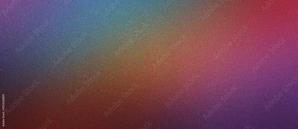 Poster salmon, purple and cyan gradient noise texture soft grain layout ideal for clean modern artwork and 