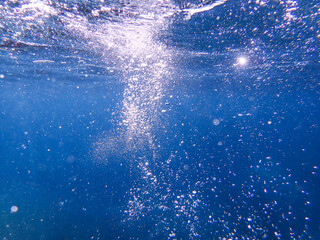 BUBBLING WATER BACKGROUND, SPARKLING AQUA STREM BACKDROP, UNDERWATER BUBBLES, air bubbles...