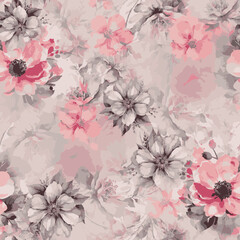 flower allover background design