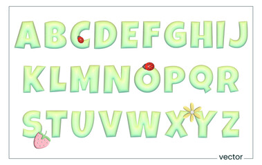 Vector Letter Set 