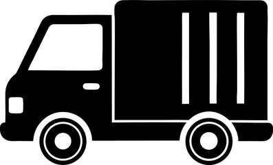 vector illustration of a truck