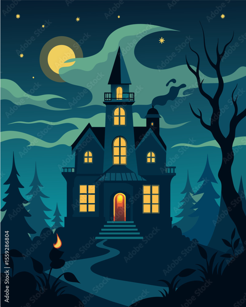 Poster despite the stillness of the night the gaslight continued to flicker as if in response to the restle