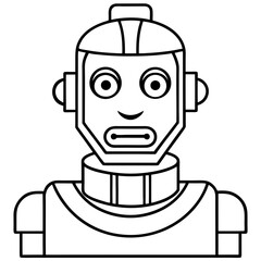 Minimal Robot Face Vector