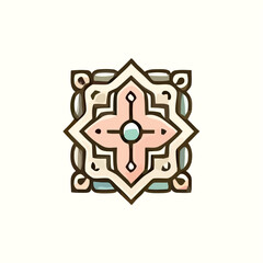 Vector Set of Elegant Ornamental Elements for Logo and Decoration

