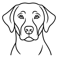 Chesapeake Bay Retriever Silhouette Vector