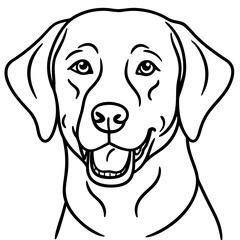 Chesapeake Bay Retriever Silhouette Vector
