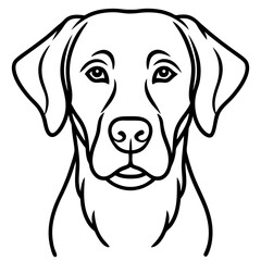 Chesapeake Bay Retriever Silhouette Vector