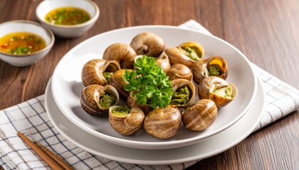 Whelk (UK, Korea)
A sea snail with firm, chewy texture. Typically boiled and served with vinegar or chili sauce, popular in seafood stalls.