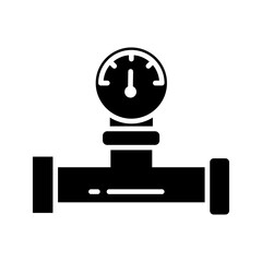 pressure plumbing icon set. vector illustration, pictogram isolated on white background. color editable