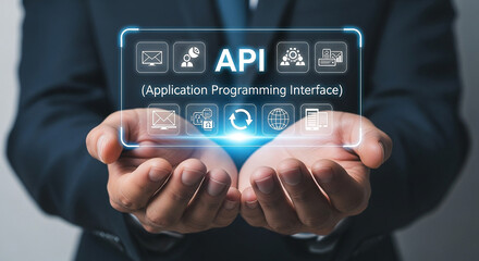 Api application programming interface integration software development technology data connection network communication